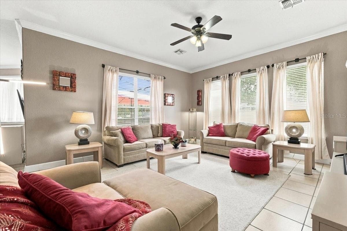 Living Area - 7380 BENT GRASS DR, WINTER HAVEN