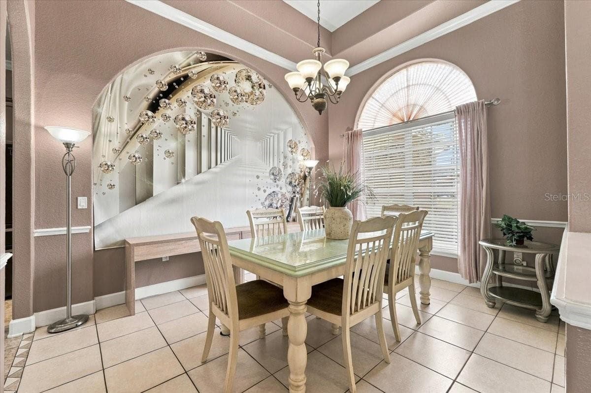 Dining Area - 7380 BENT GRASS DR, WINTER HAVEN