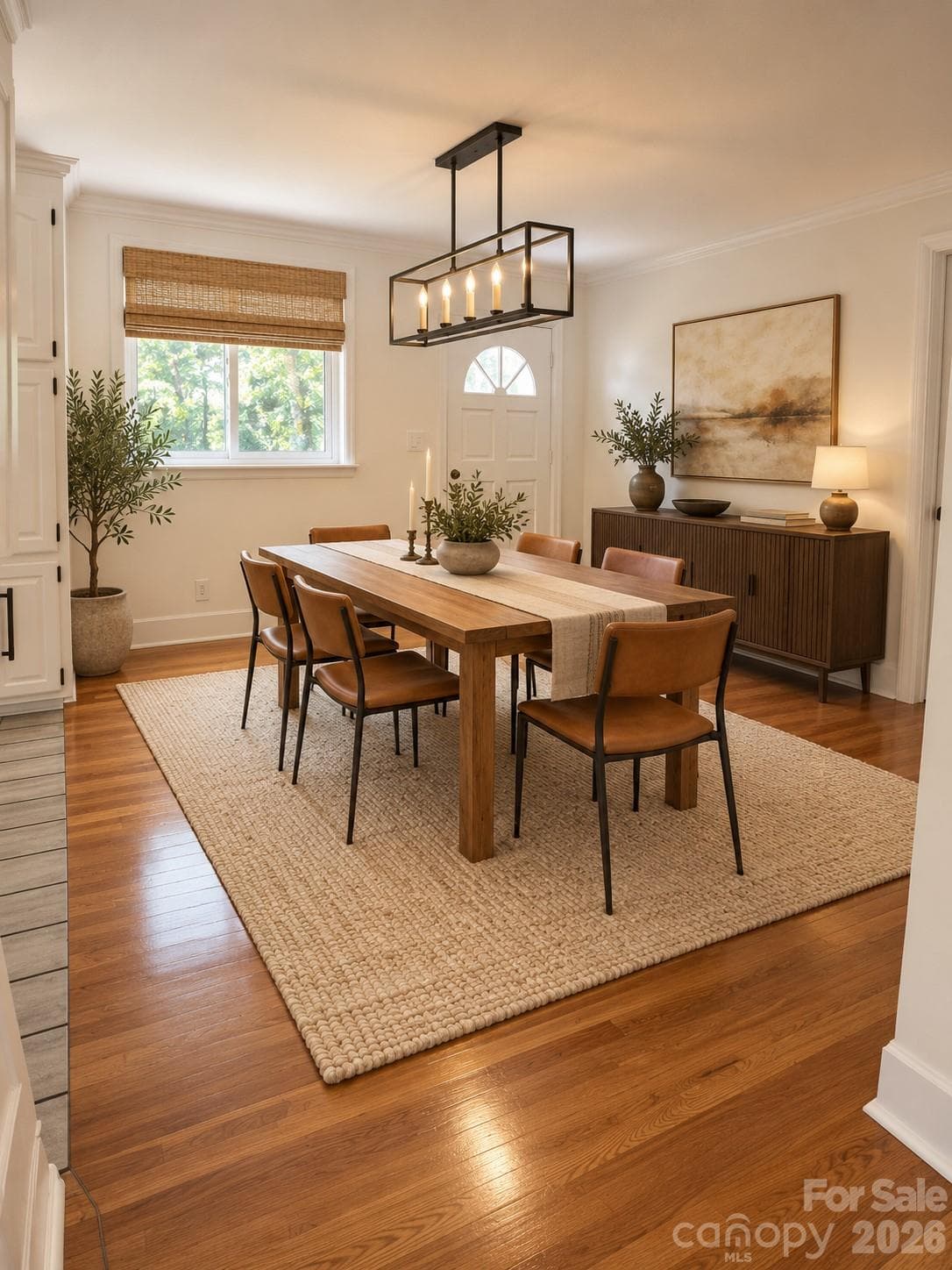 Dining Area (Virtually Staged) - 1627 W Lakewood Drive, Rock Hill