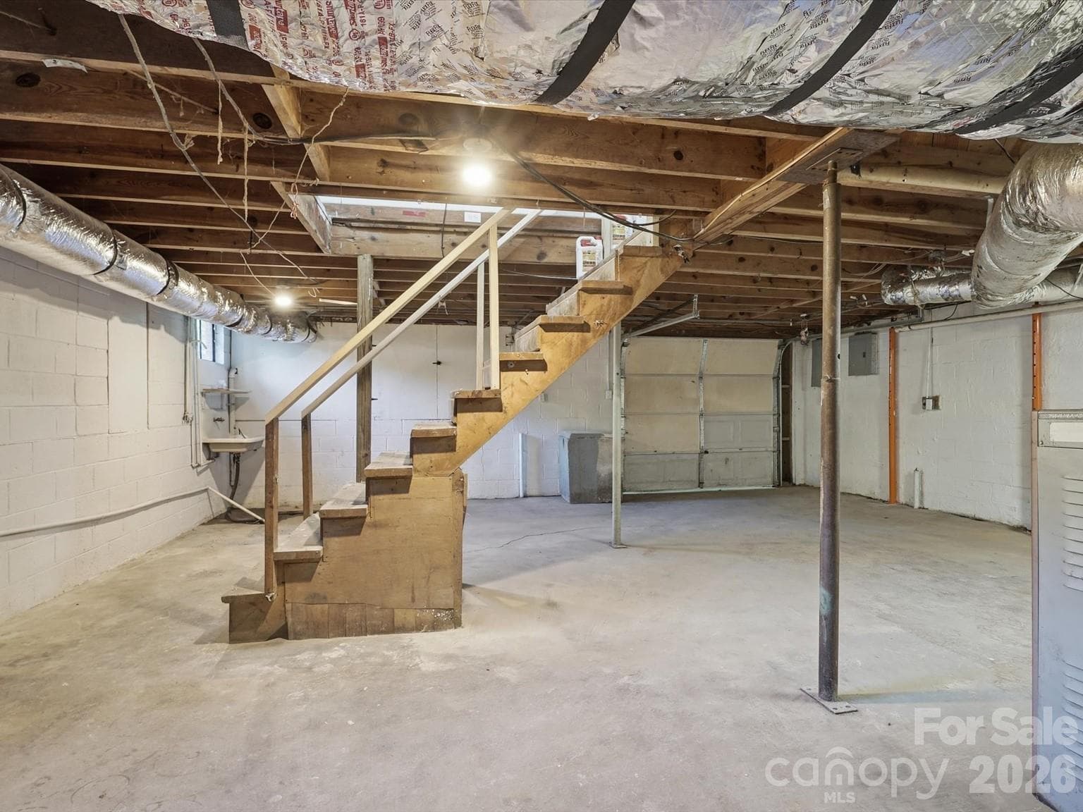 Basement - 190 Forsaken Drive, China Grove