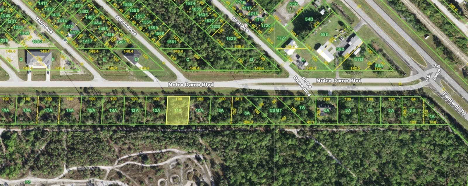 Land at 27395 NOTRE DAME BLVD, PUNTA GORDA, photo 5 of 21