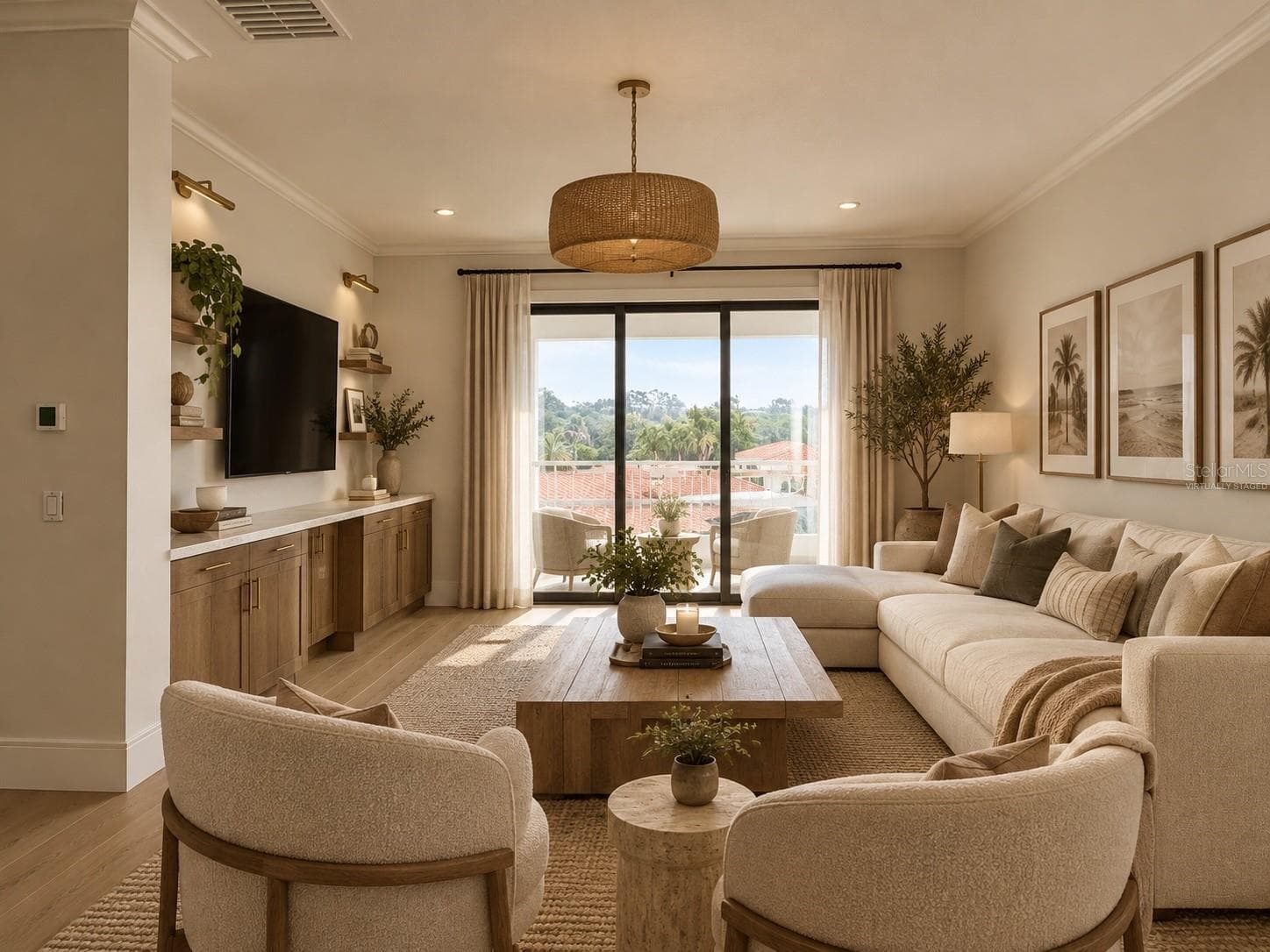 Virtually Staged Loft - 4903 COMMONWEALTH DR, SARASOTA