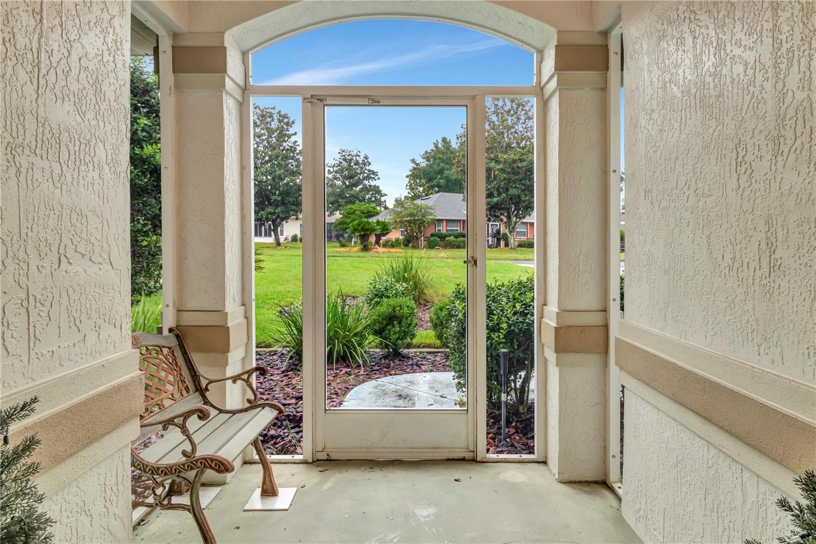 Front Screened Entryway - 5124 LINKS LN, LEESBURG