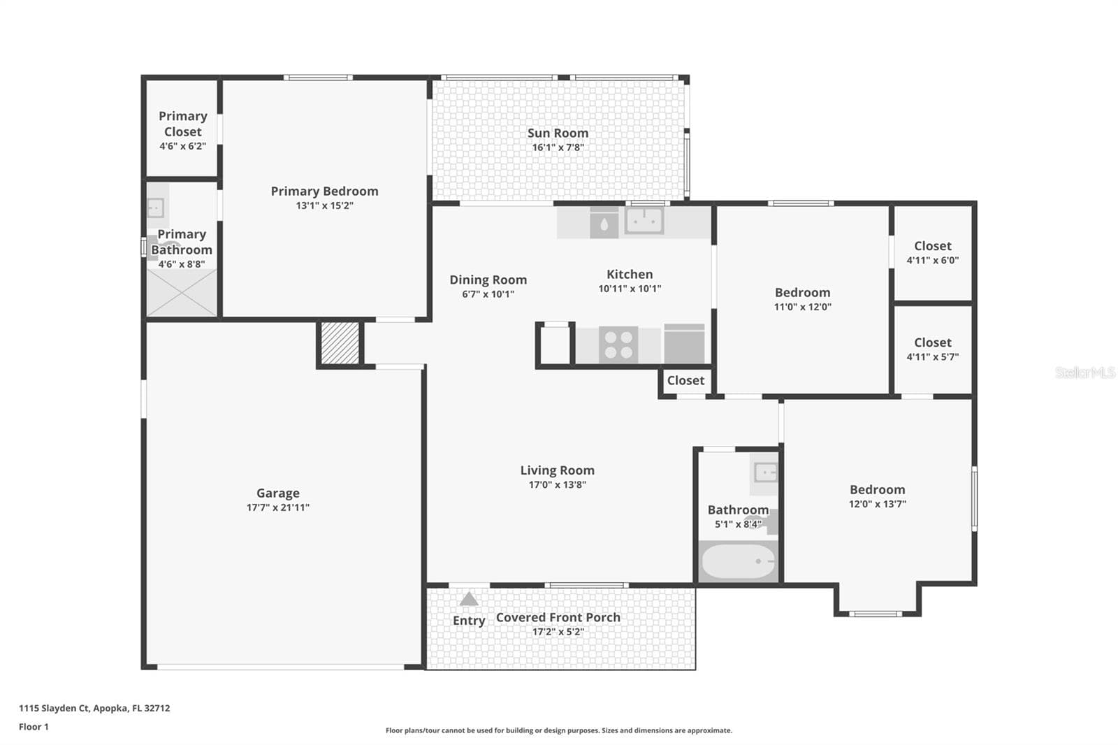 Single Family Residence at 1115 SLAYDEN CT, APOPKA, photo 10 of 31