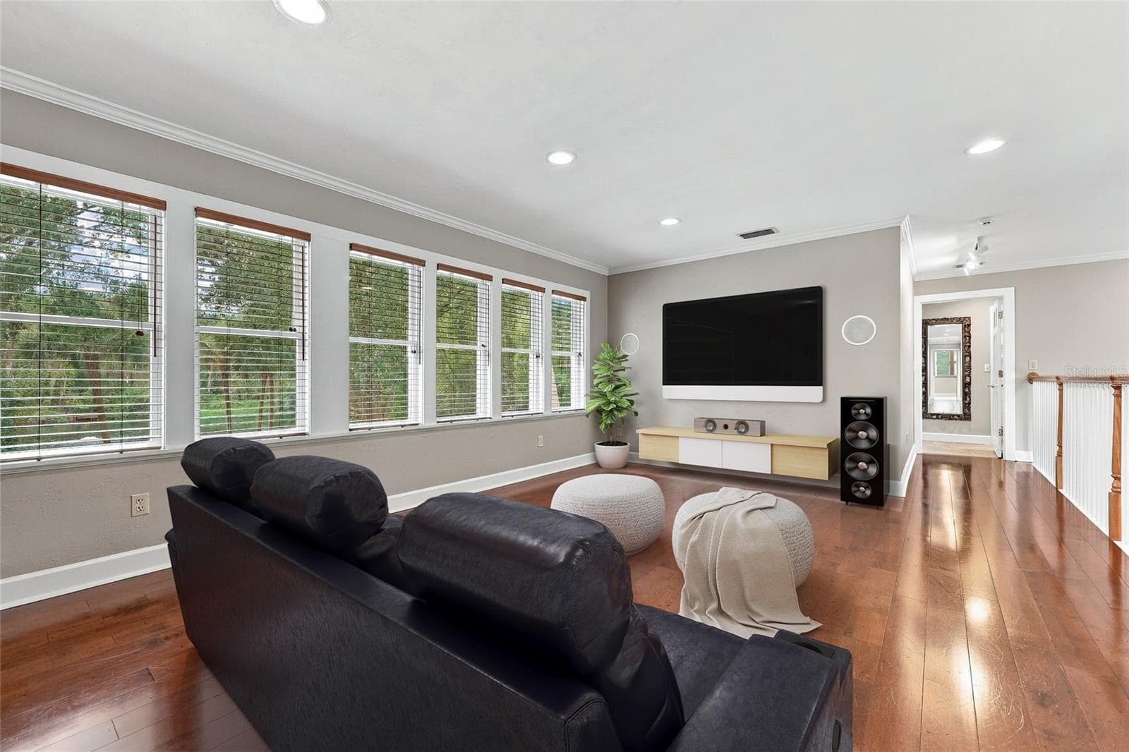 Virtually Staged Open Great Room - 6109 NW 60TH PL, GAINESVILLE