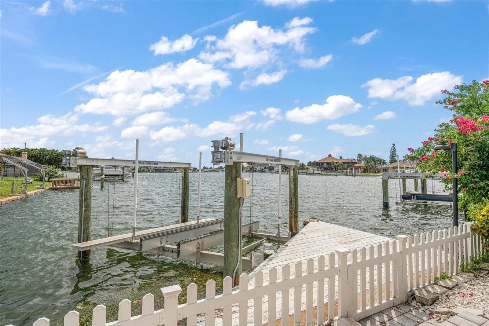 Dock with 10,000 lb. Boat Lift - 650 64TH AVE, ST PETE BEACH