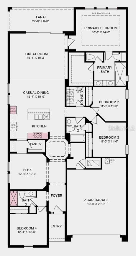 Additional Highlights Include: Shower in place of tub at bath three, 8' interior doors, and pendant lights at kitchen. - 5819 BINNACLE LN, COCOA