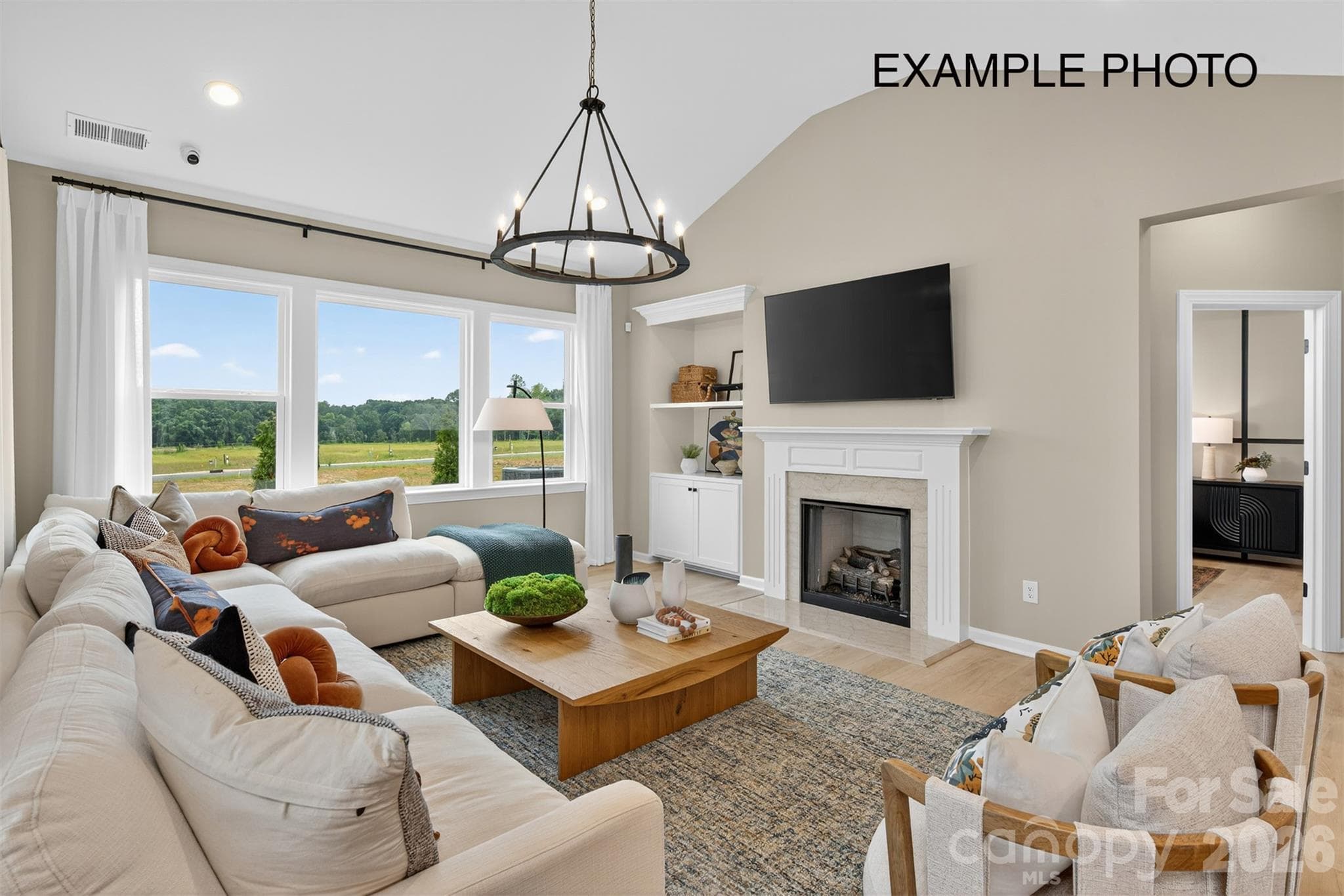 Example Photo - Family Room - 2028 Sabra Street, Gastonia