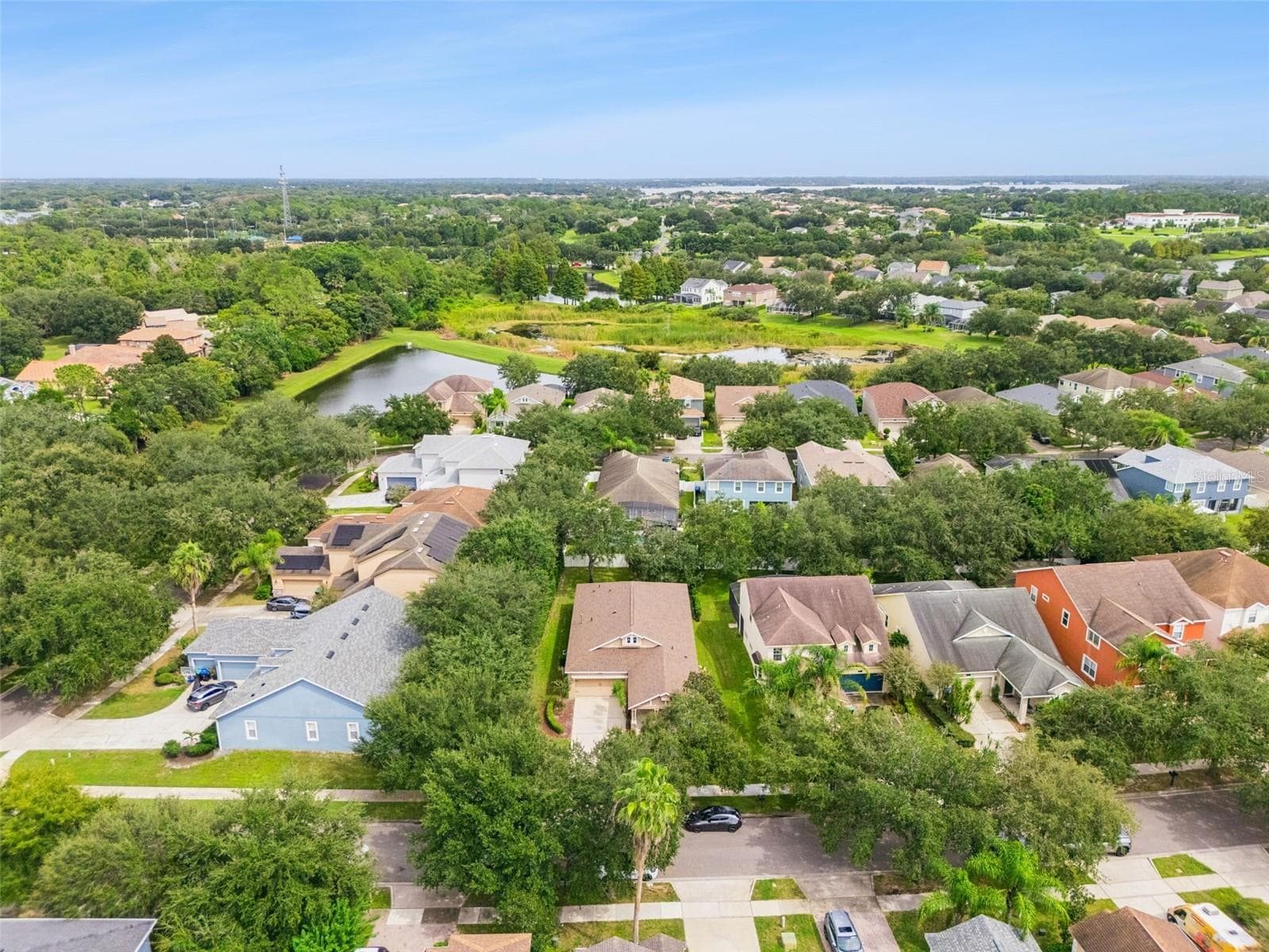 Aerial View - 4827 FLINT RD, WINDERMERE