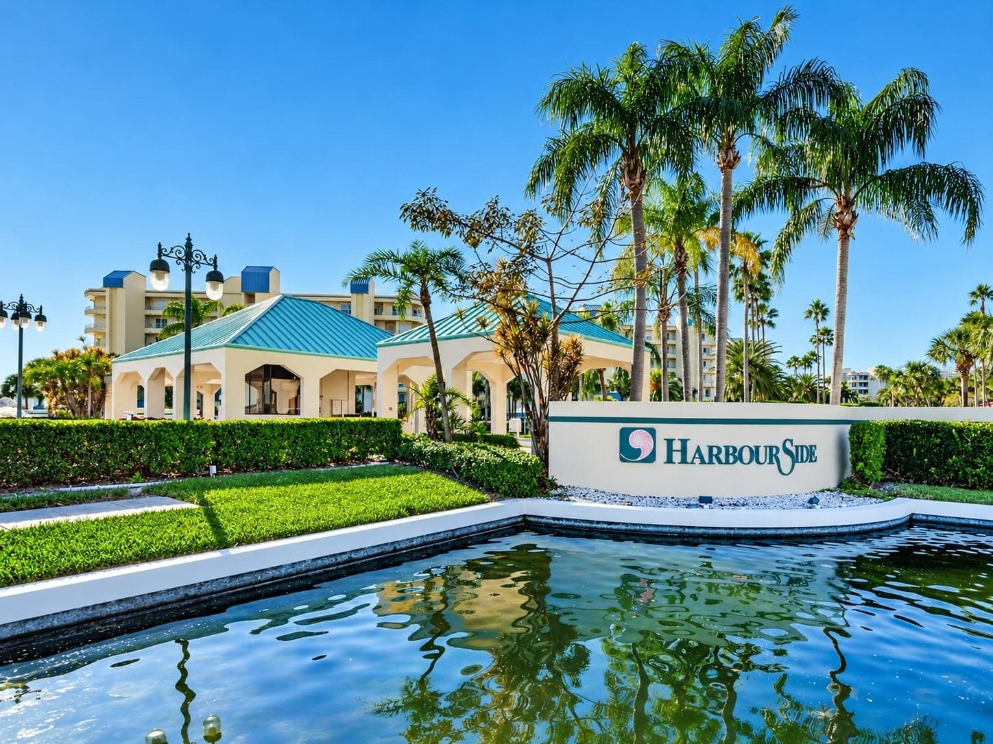 Entryway to Harbourside - 7979 SAILBOAT KEY BLVD S #202, SOUTH PASADENA