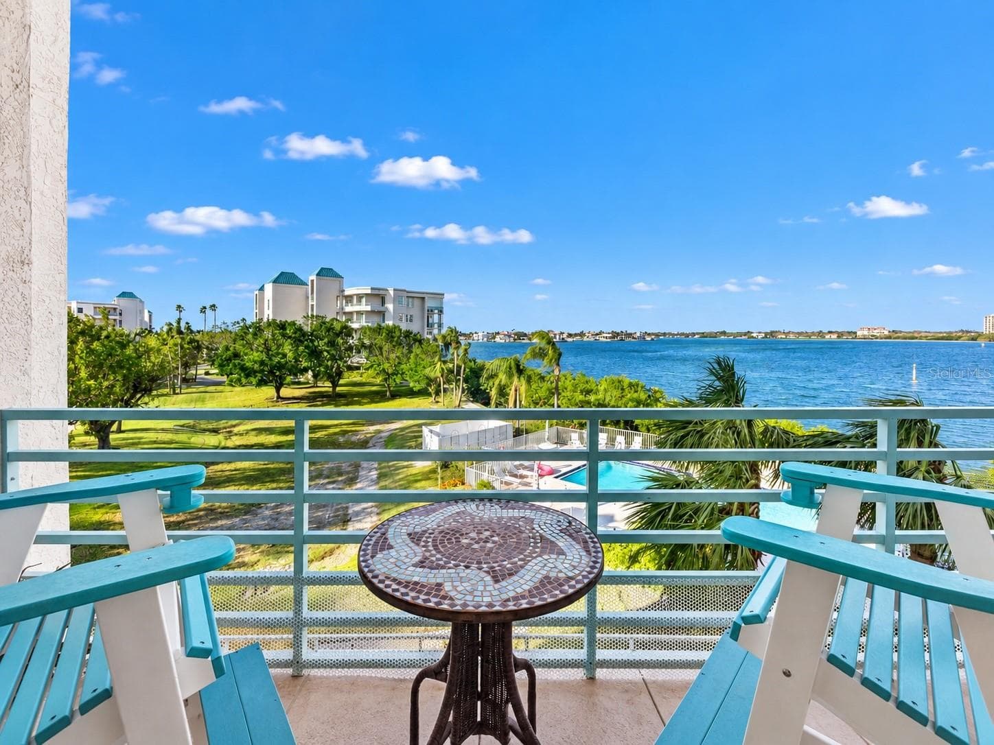 Balcony View - 7979 SAILBOAT KEY BLVD S #202, SOUTH PASADENA