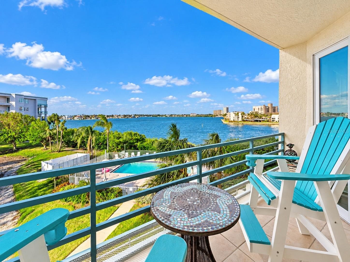 Balcony View - 7979 SAILBOAT KEY BLVD S #202, SOUTH PASADENA