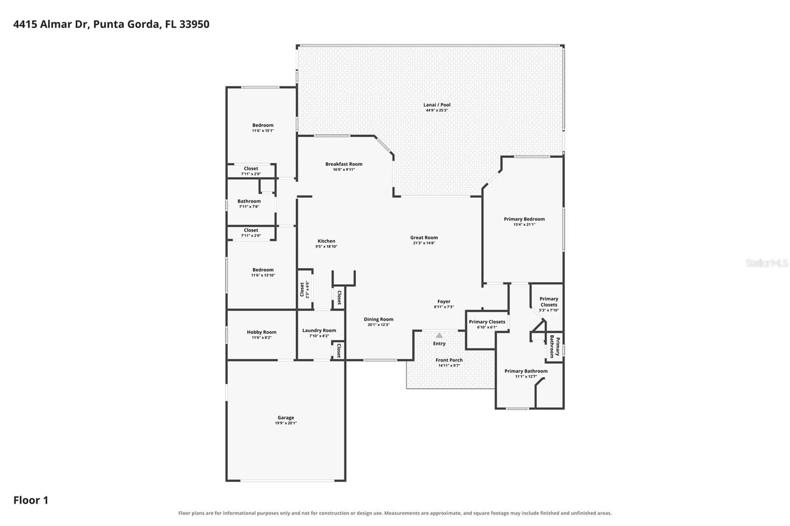 Single Family Residence at 4415 ALMAR DR, PUNTA GORDA, photo 59 of 59