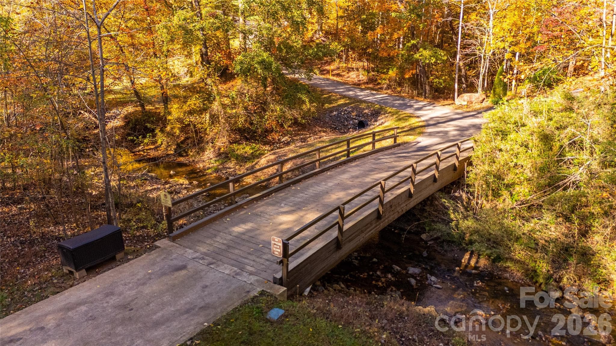 Bridge to property - 1427 Merrimont Avenue, Kings Mountain