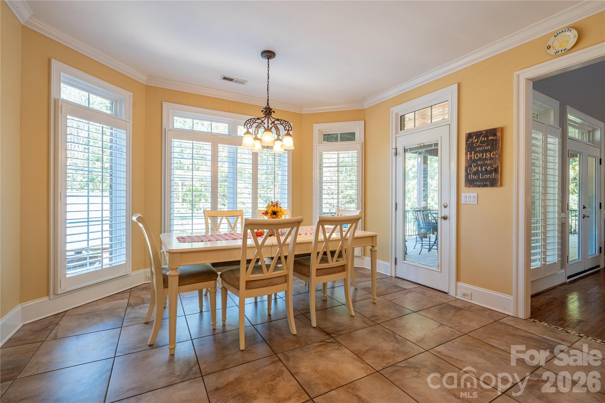 Breakfast Room - 1427 Merrimont Avenue, Kings Mountain
