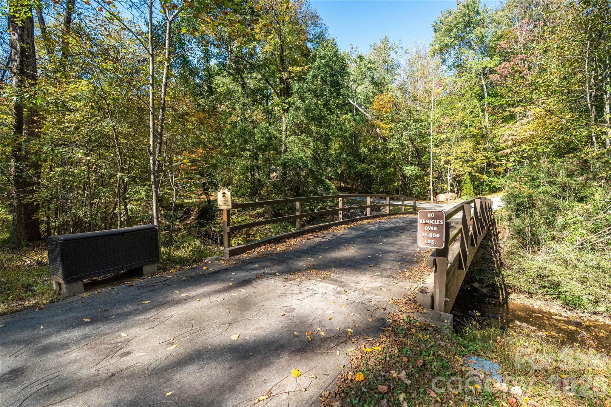 Bridge at entrance of Property - 1427 Merrimont Avenue, Kings Mountain