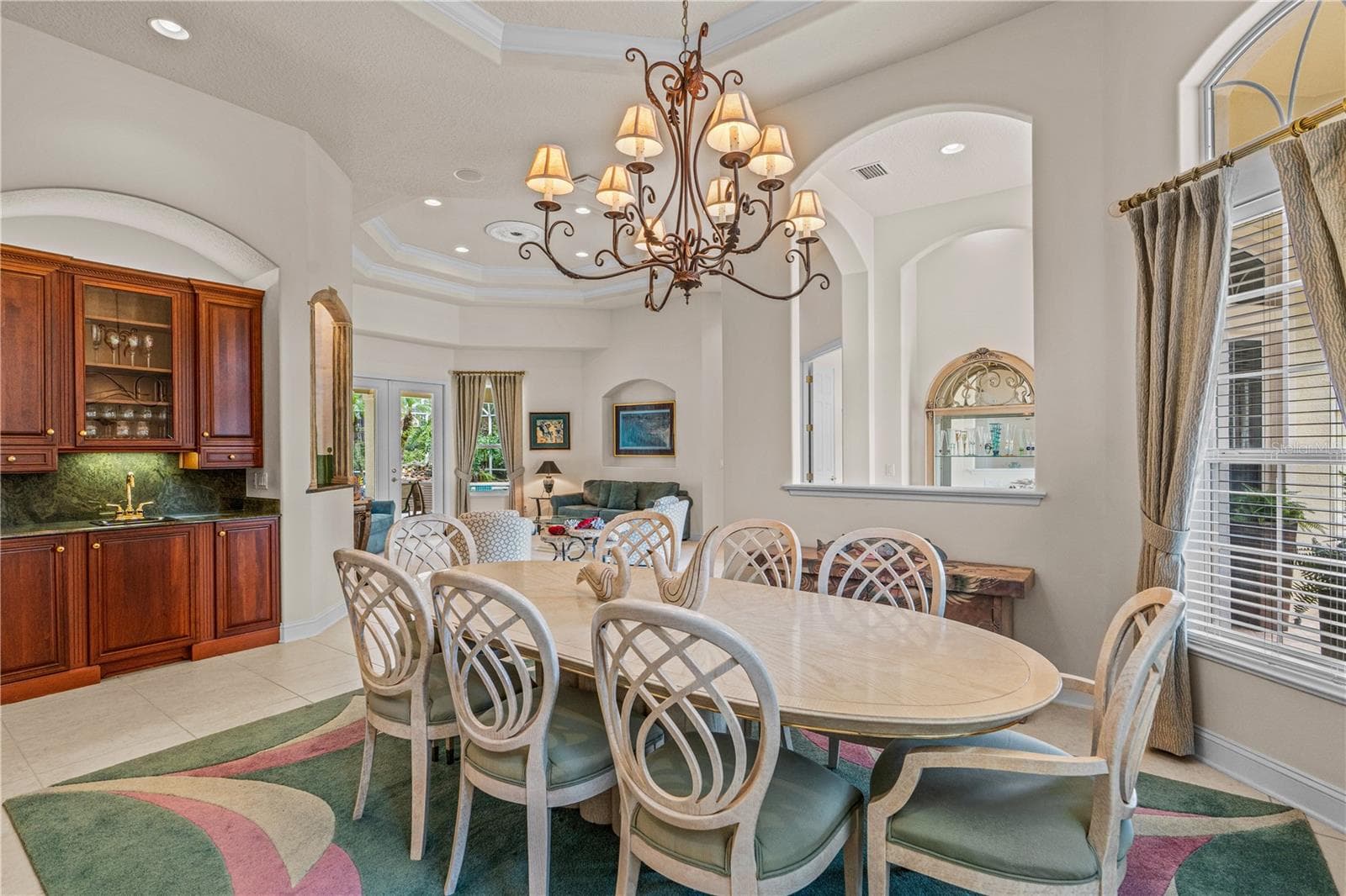 Dining Room & Wet Bar Additional View - 1025 W HAMPSTEAD LANE LN, ORMOND BEACH