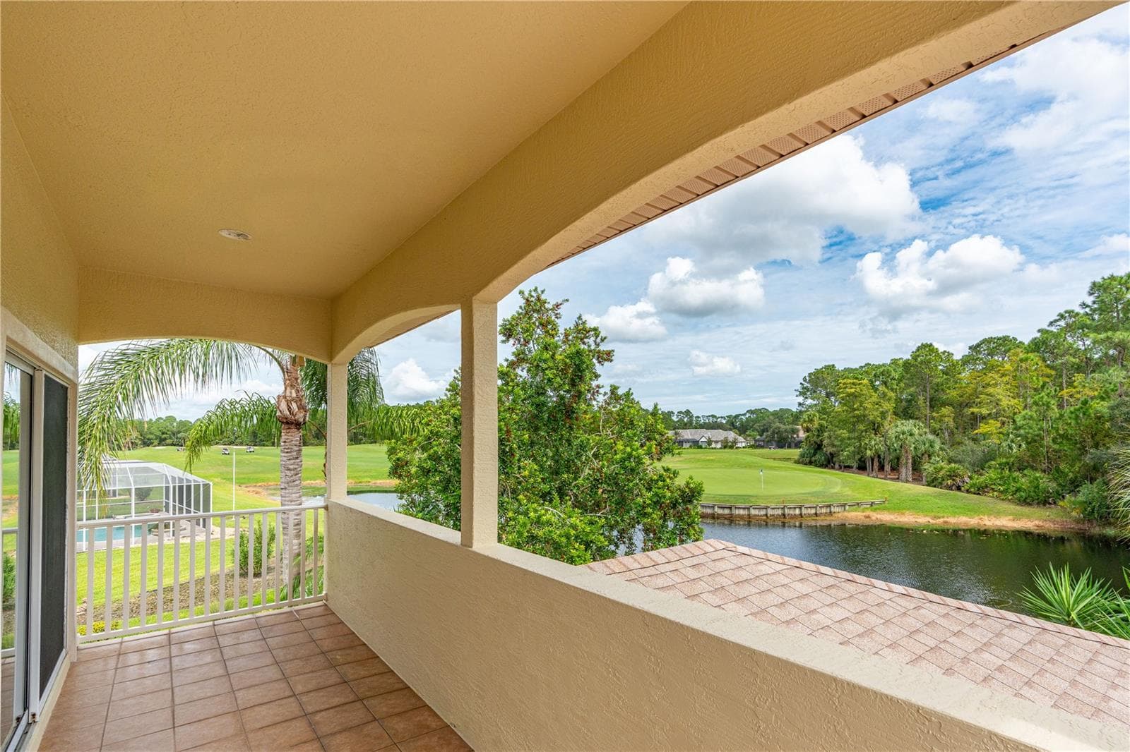 Bedroom 4 Balcony View - 1025 W HAMPSTEAD LANE LN, ORMOND BEACH