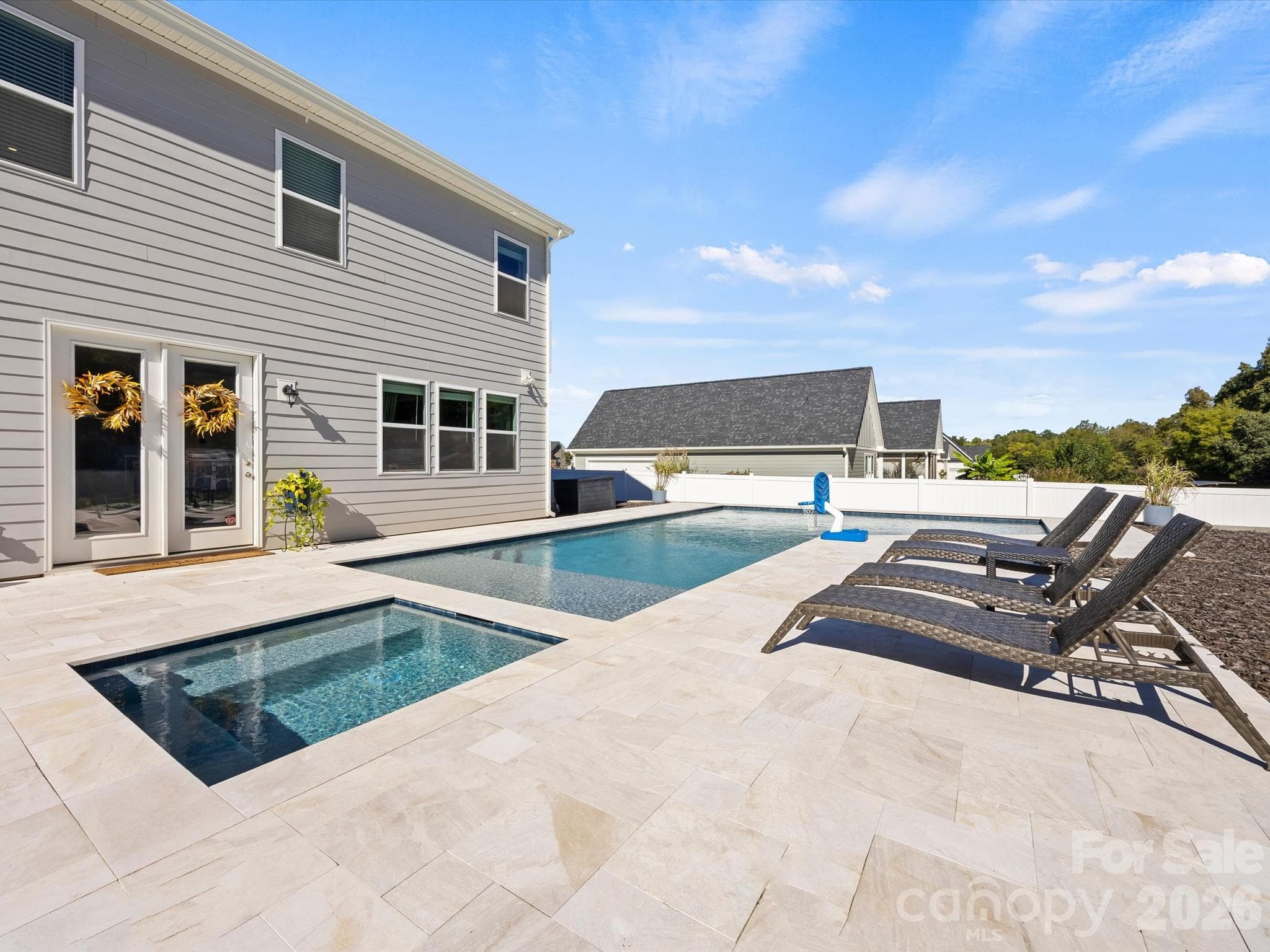 Spa and pool are heated by propane tank so can be used year round! - 1305 Coppergate Drive, Salisbury