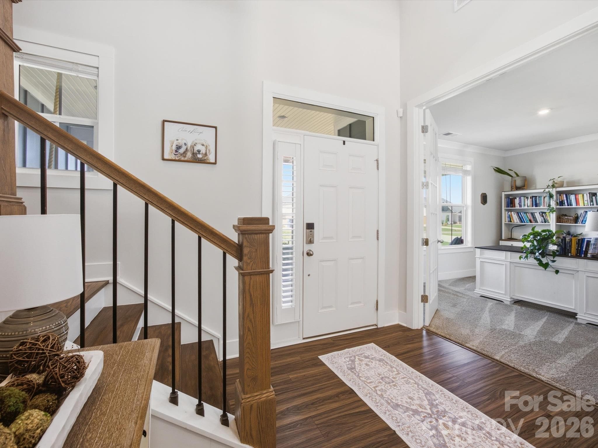 Office or flex room off the 2 story entry way - 1305 Coppergate Drive, Salisbury