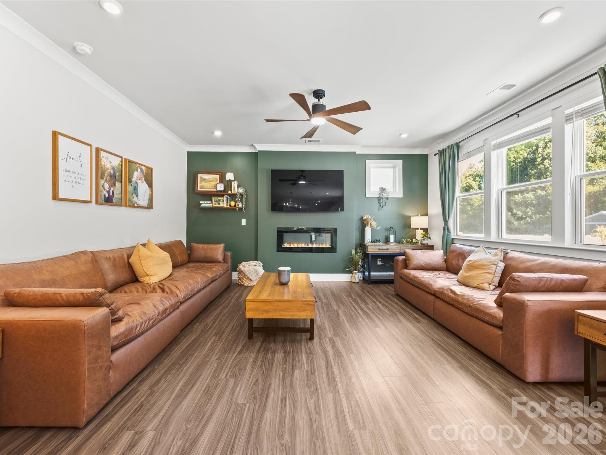 Tons of natural light and windows overlooking the back yard and pool - 1305 Coppergate Drive, Salisbury