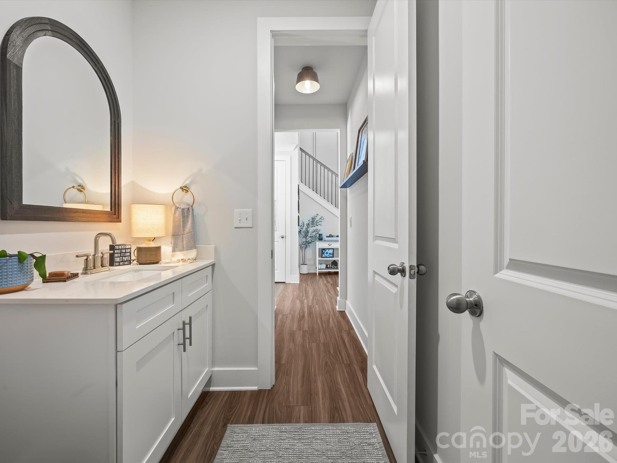 Main level half bath - 1305 Coppergate Drive, Salisbury