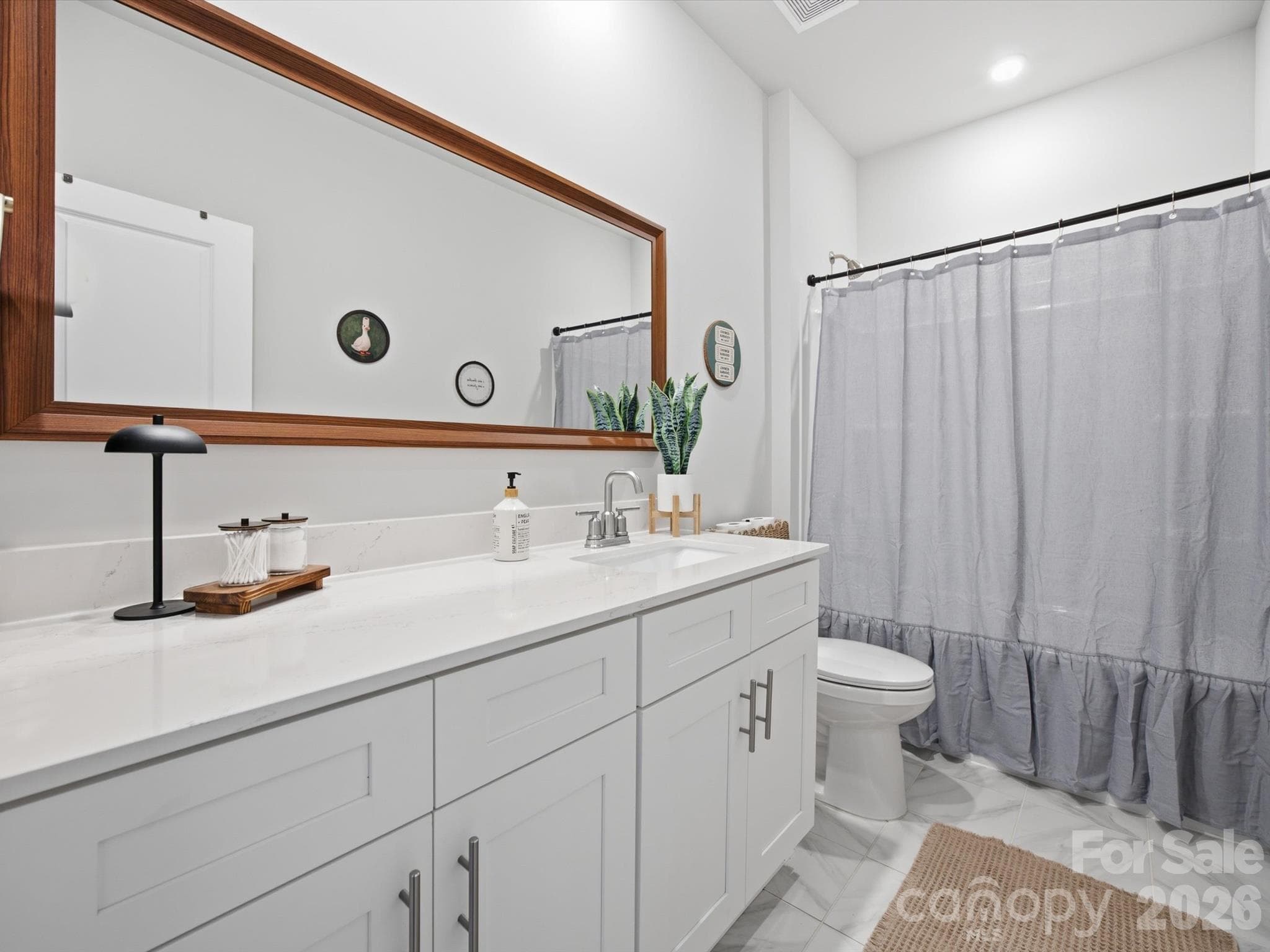 Second full bathroom with large counter space - 1305 Coppergate Drive, Salisbury