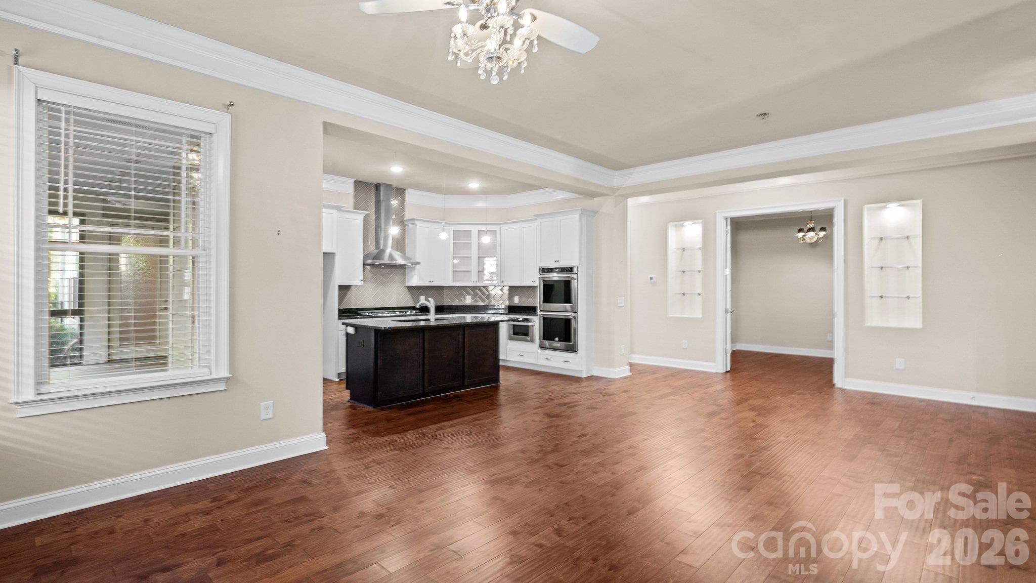 Spacious great room open to the kitchen - 2050 Laney Pond Road, Matthews