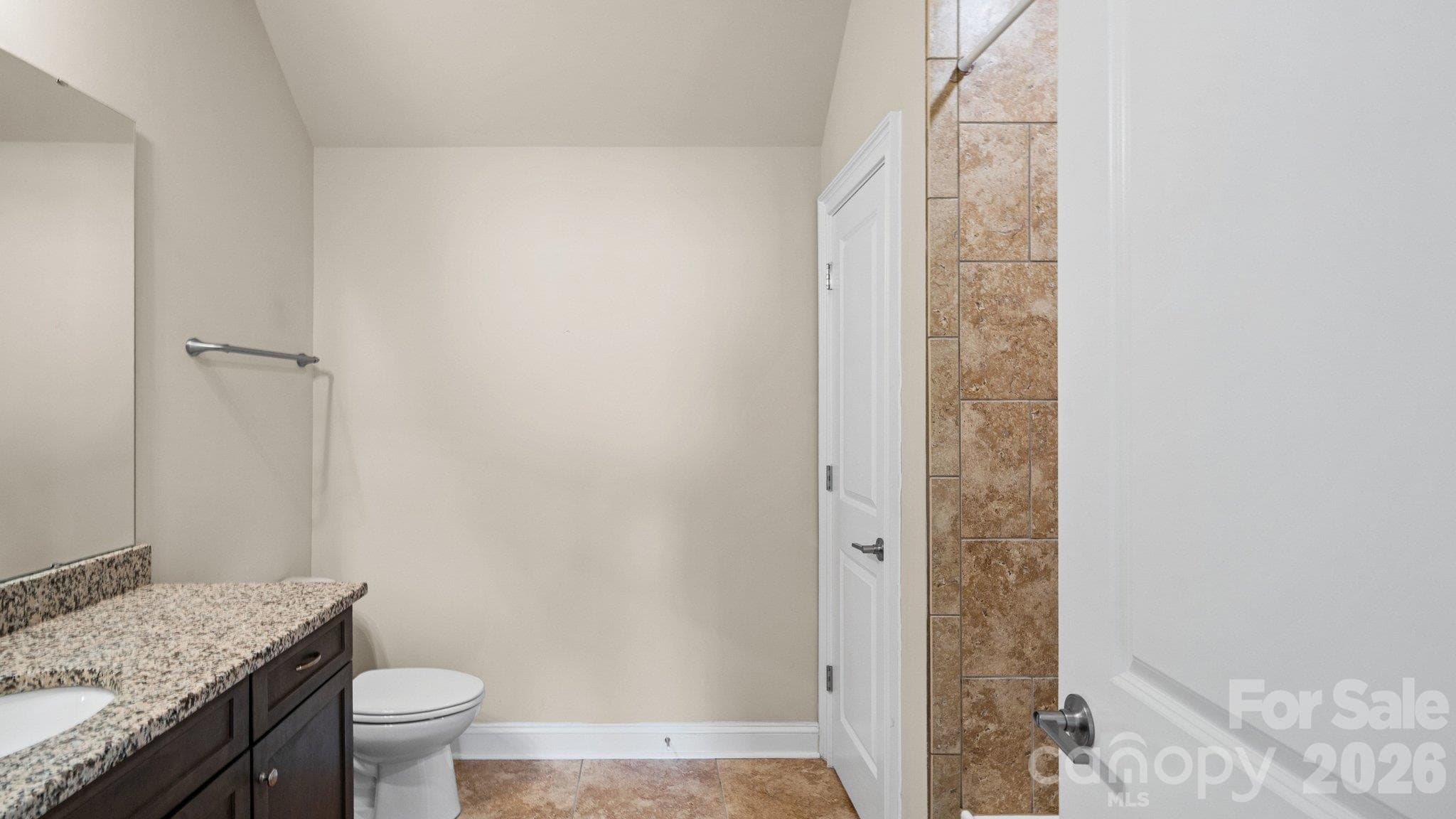 Full bath with tile accents - 2050 Laney Pond Road, Matthews