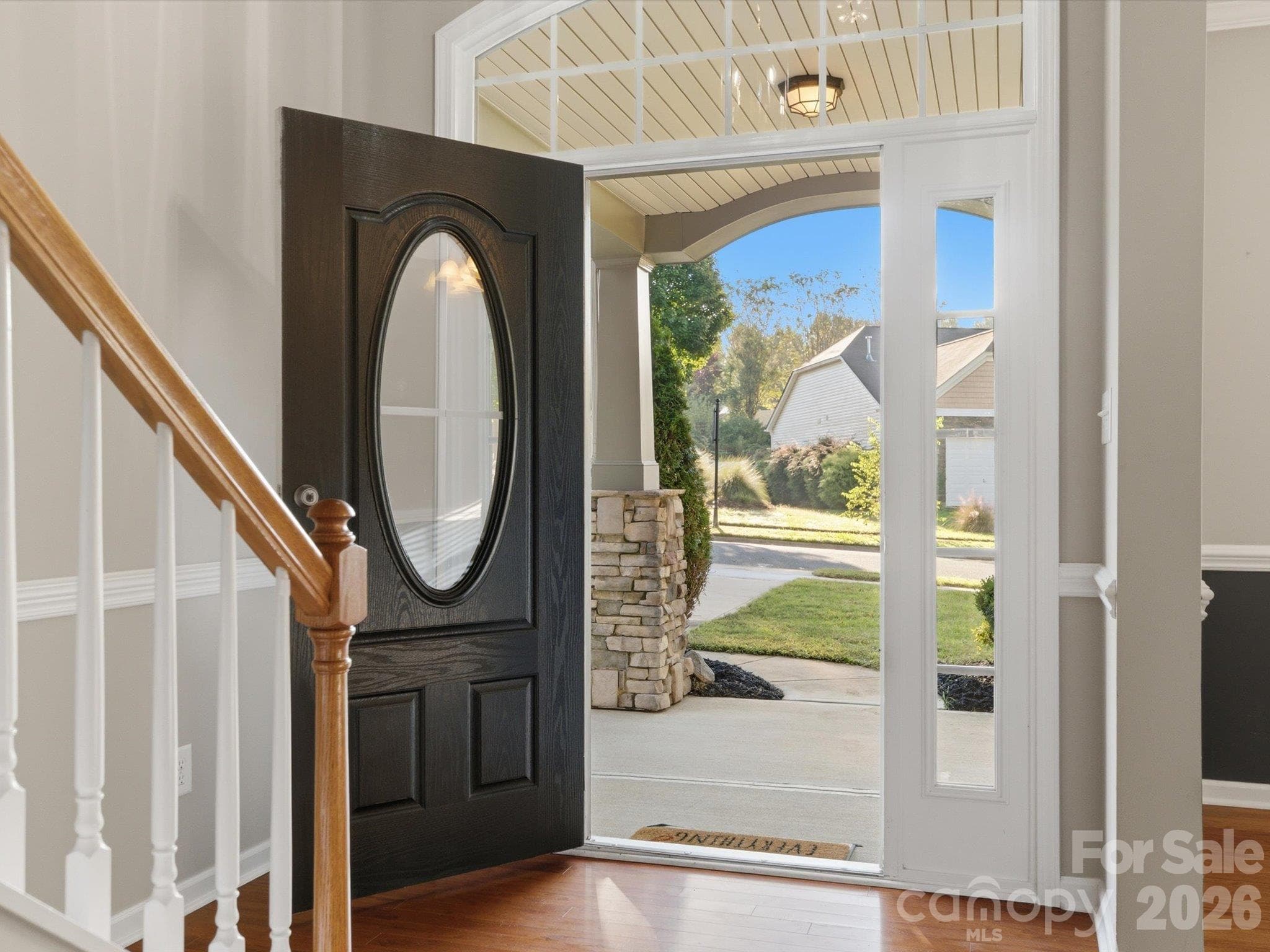 Front Door/ Looking Out - 15110 Reminisce Lane, Charlotte