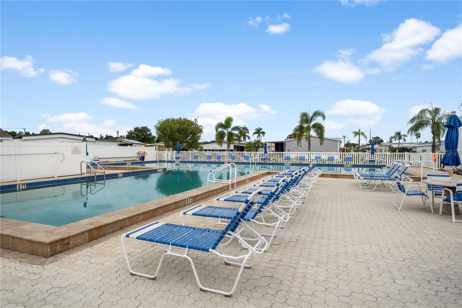 Clubhouse Pool - 5316 53RD AVE E #Q11, BRADENTON