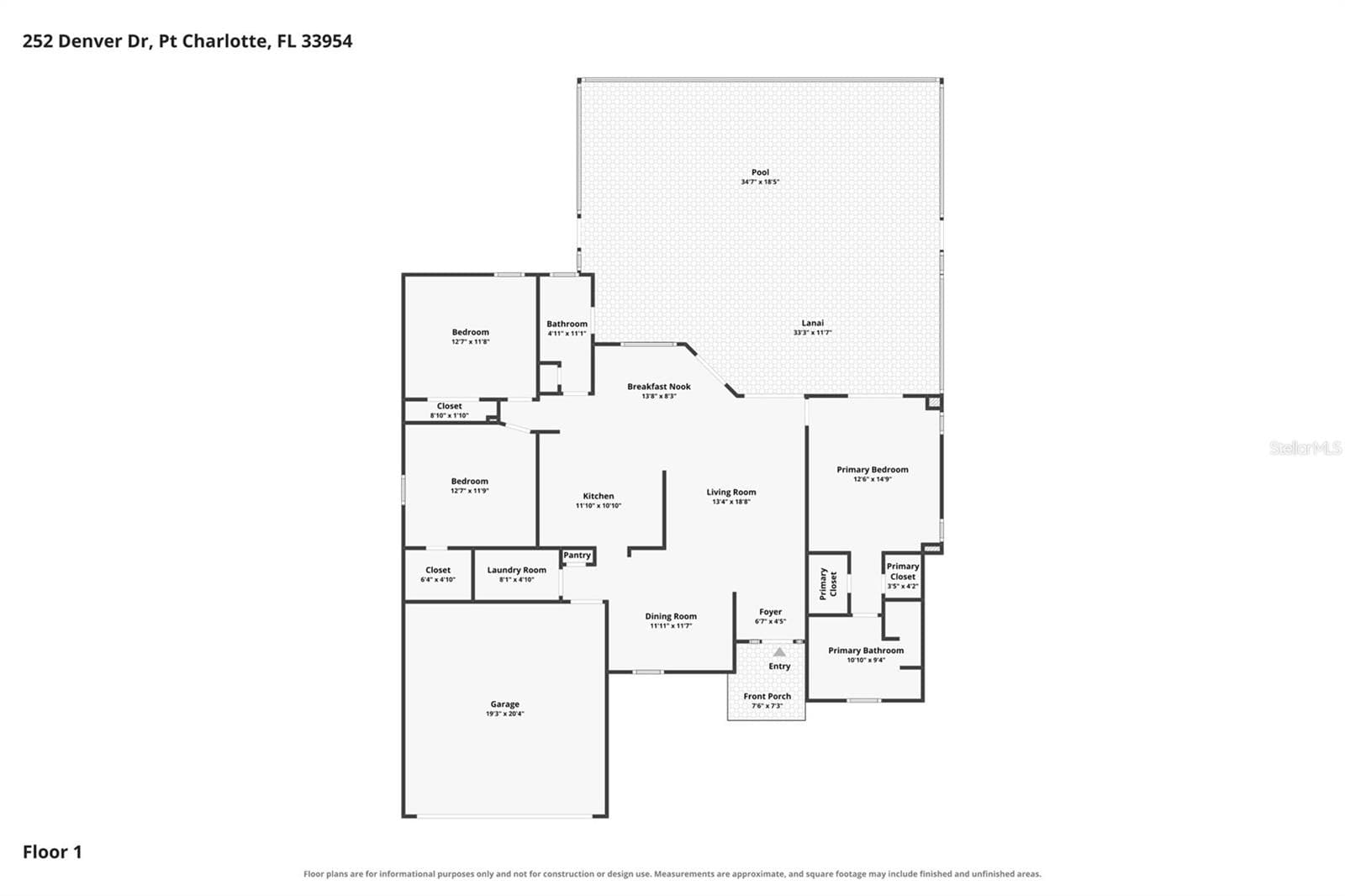Single Family Residence at 252 DENVER DR, PORT CHARLOTTE, photo 44 of 44