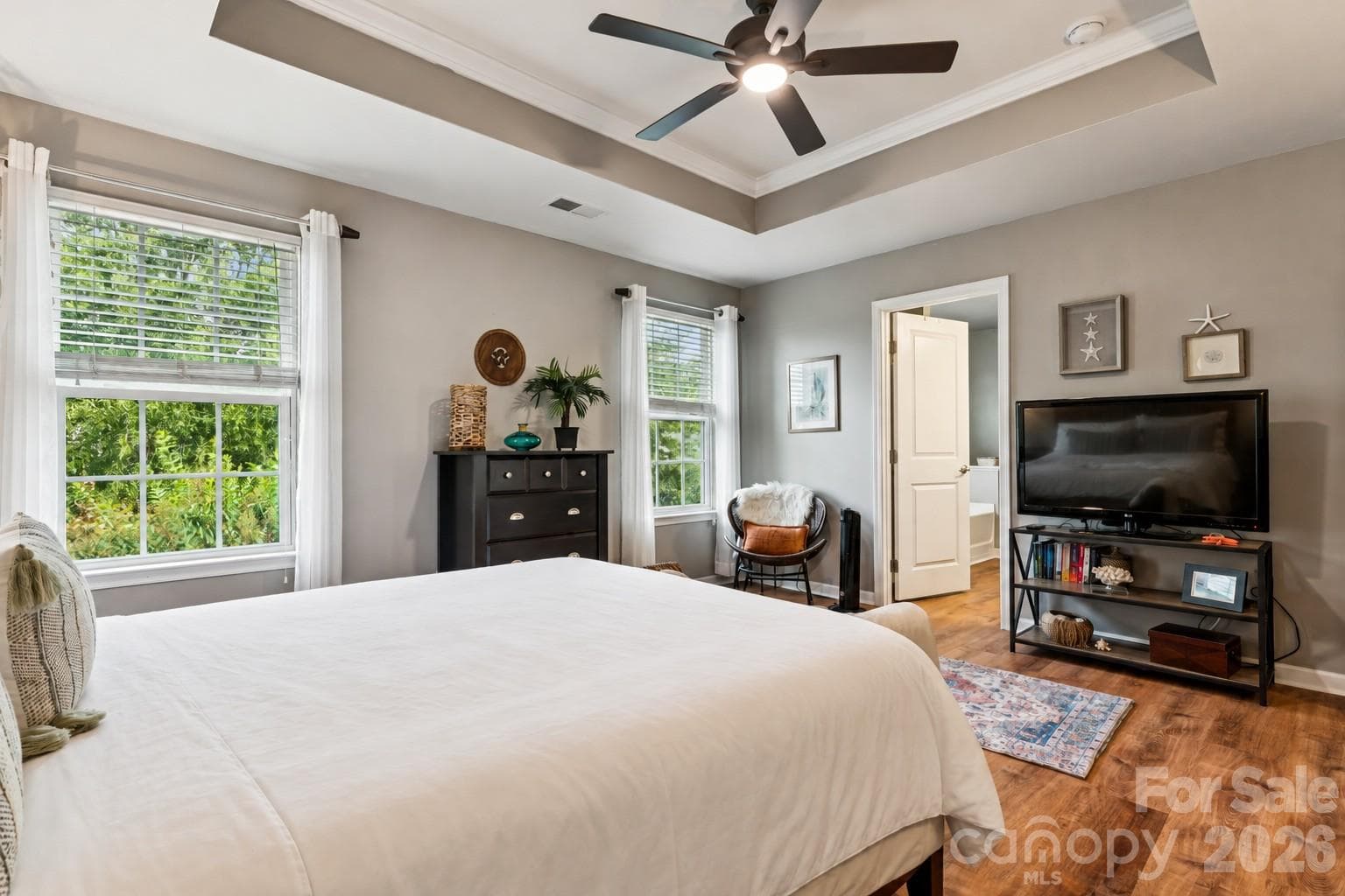 Primary suite bedroom - 9506 Birkwood Court, Charlotte