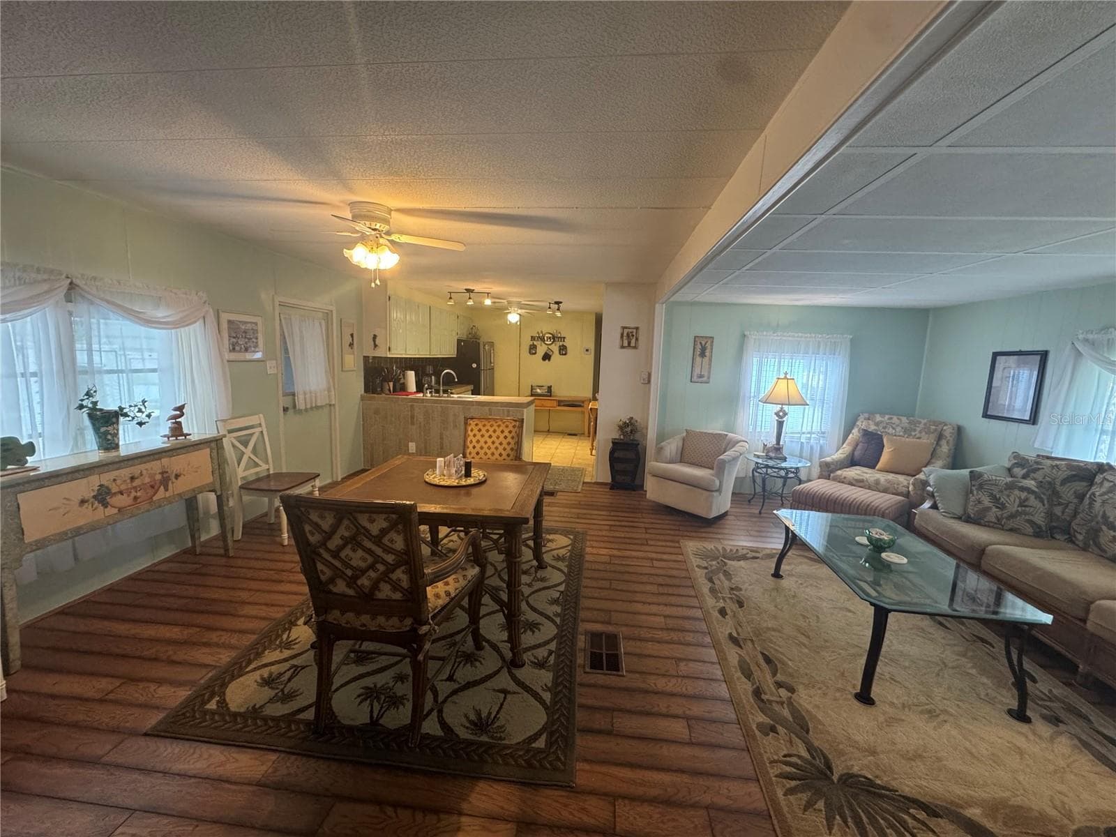 Dining room facing kitchen - 6615 VISTA LN, NORTH PORT