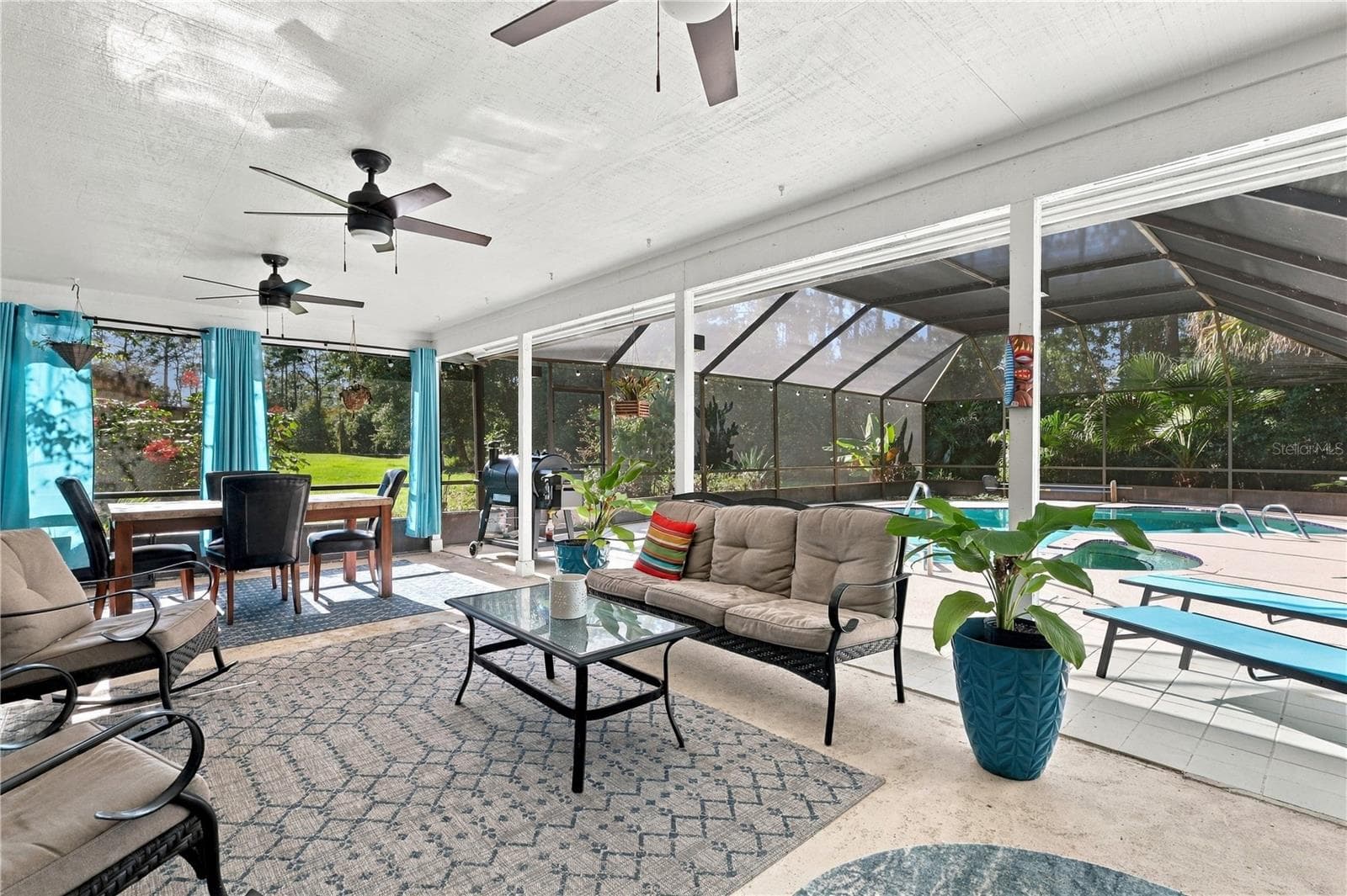 Stunning Outdoor Covered Lanai, Screened Pool & Spa! Florida Living! - 92 FOSTER LN, PALM COAST