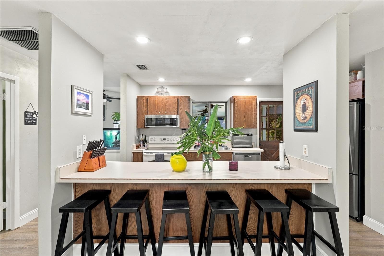 Breakfast Bar/Kitchen - 92 FOSTER LN, PALM COAST
