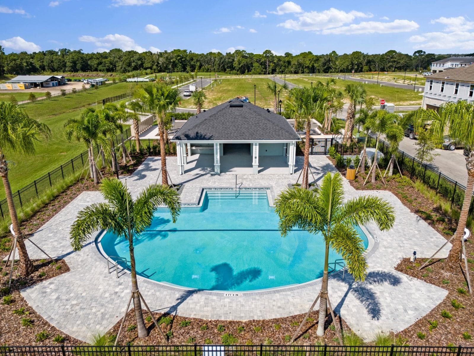 Gardenia Reserve Community Pool (Aerial View) - 2271 NIGHTSHADE GROVE LN, APOPKA