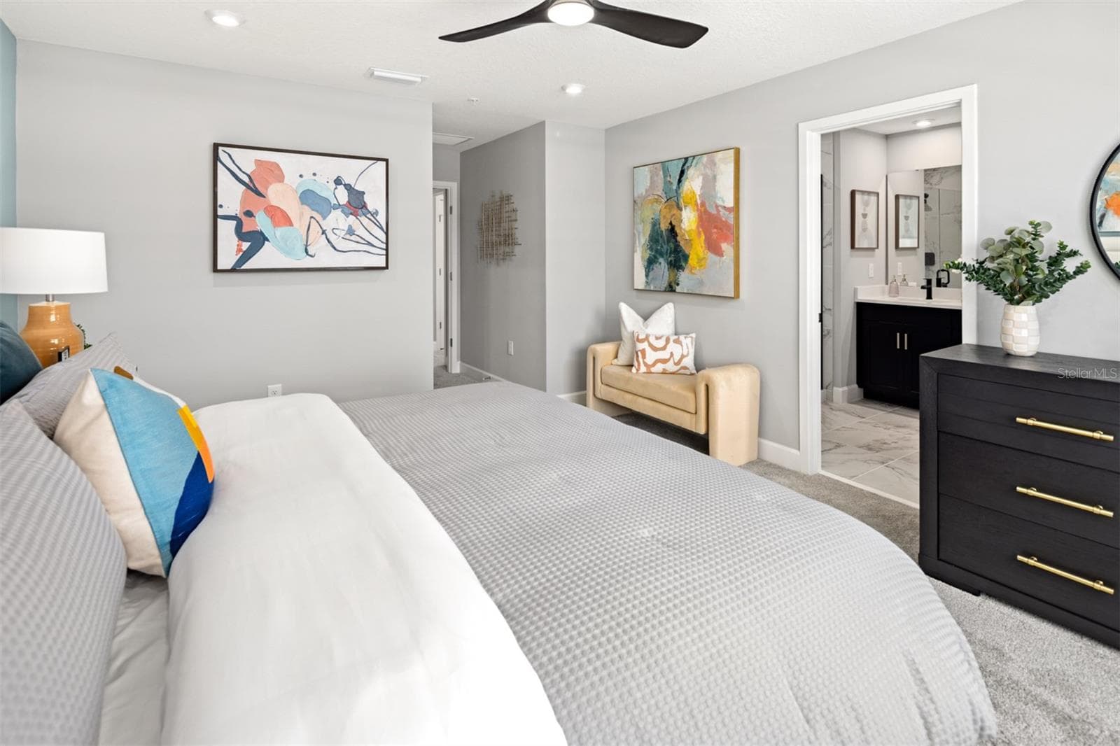Gardenia Reserve Catalina II Model Primary Bedroom - 2263 NIGHTSHADE GROVE LN, APOPKA