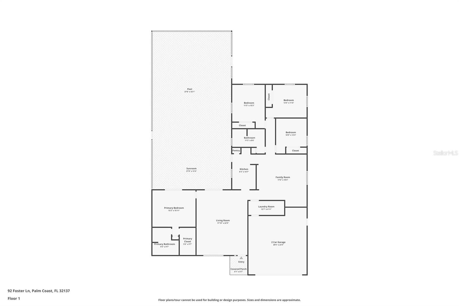 Single Family Residence at 92 FOSTER LN, PALM COAST, photo 32 of 32