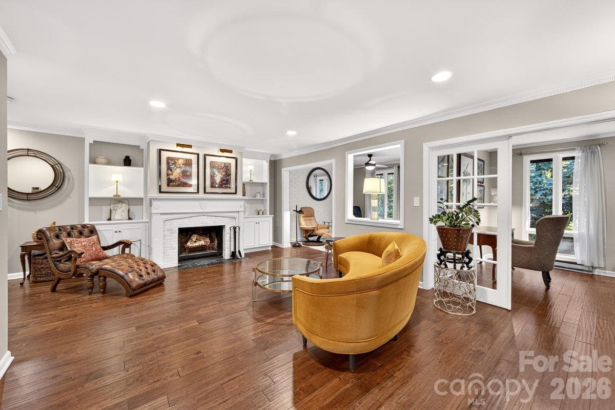 Living Room - 5807 Sharon Road, Charlotte