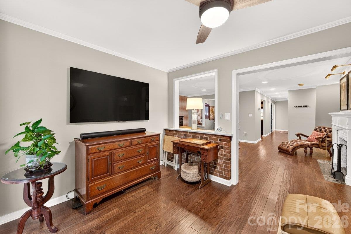 Study - 5807 Sharon Road, Charlotte