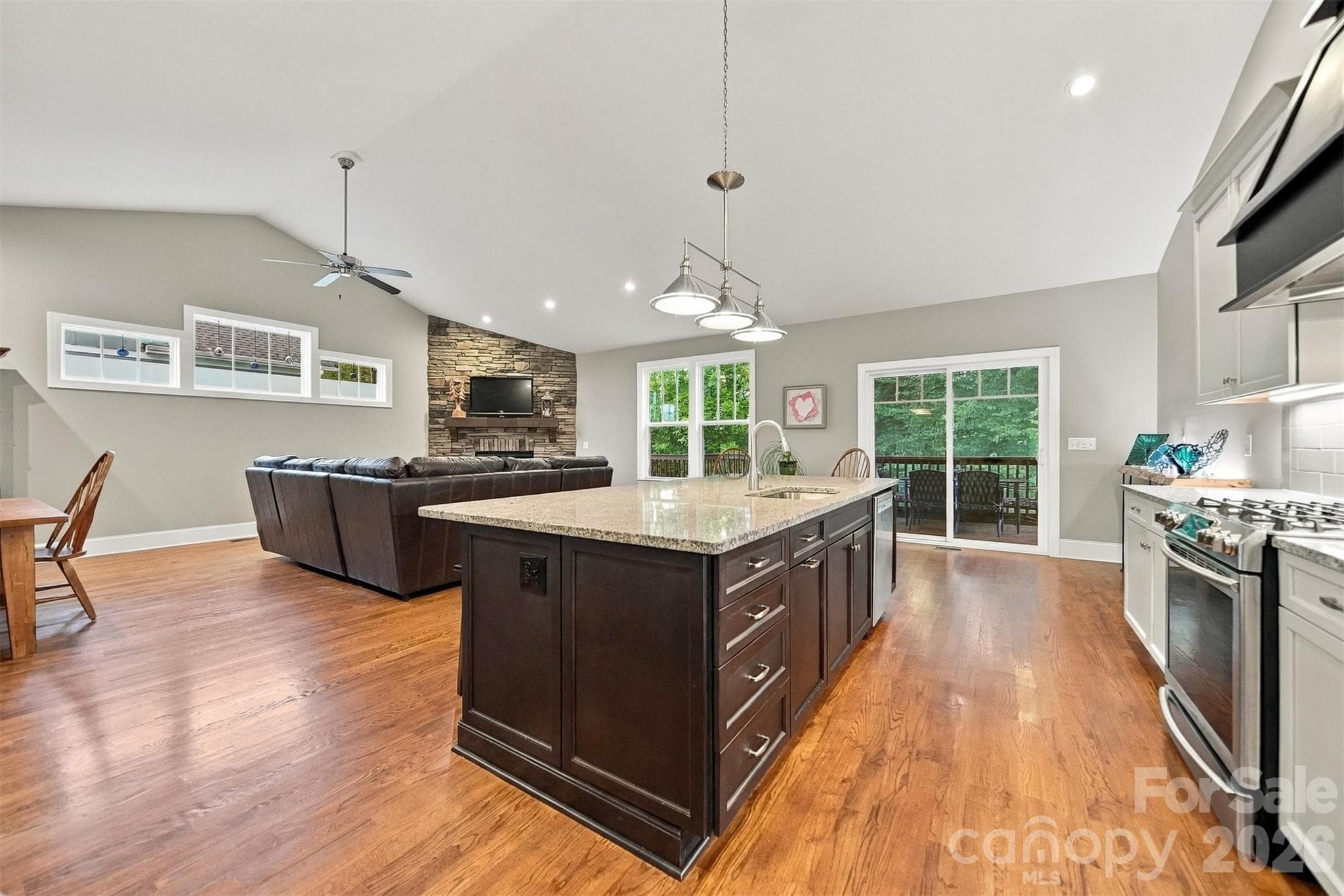 Open Kitchen and Living Room - 3901 12th Street NE, Hickory