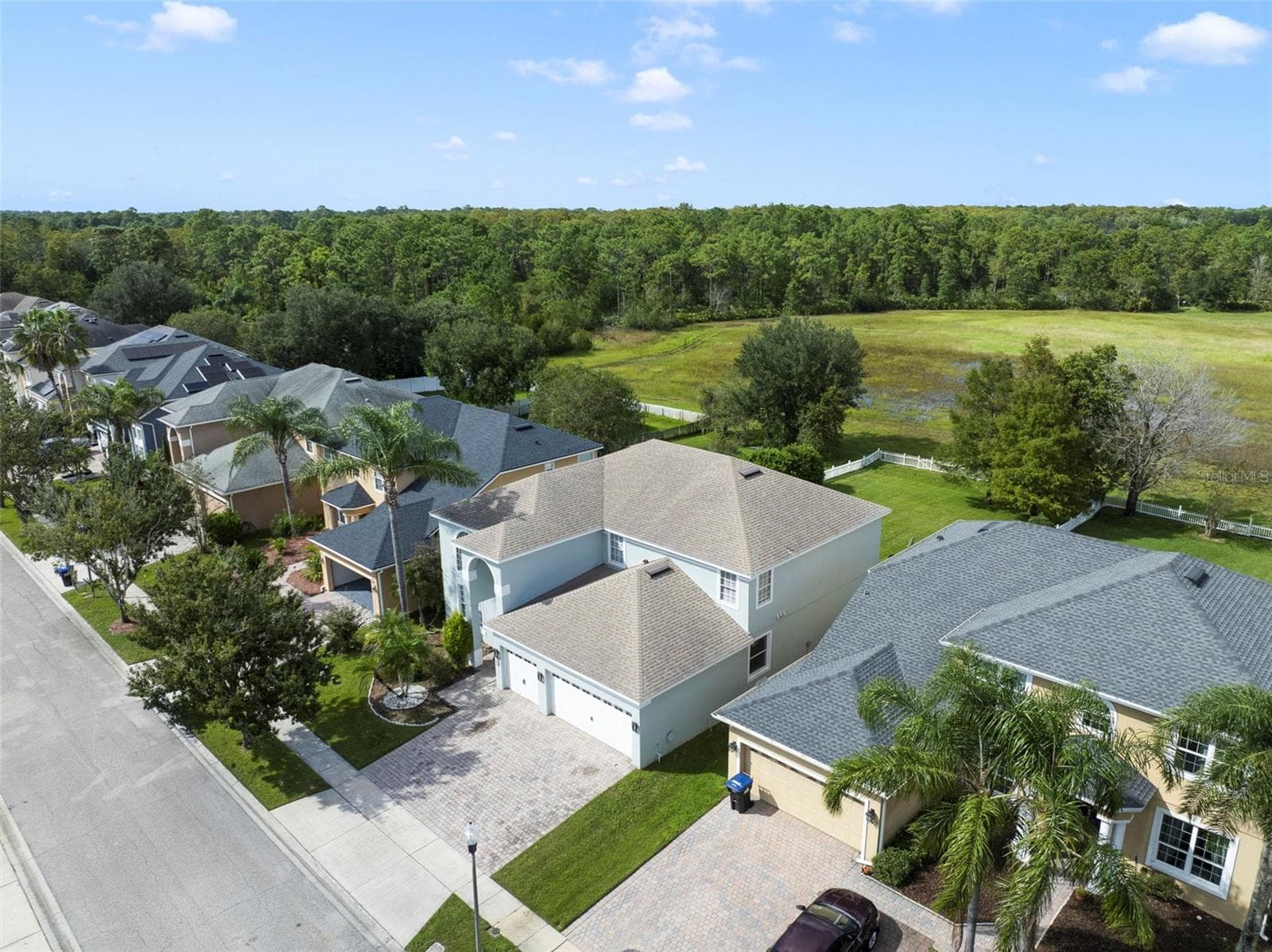 Aerial view of the home. - 1557 AMARYLLIS CIR, ORLANDO