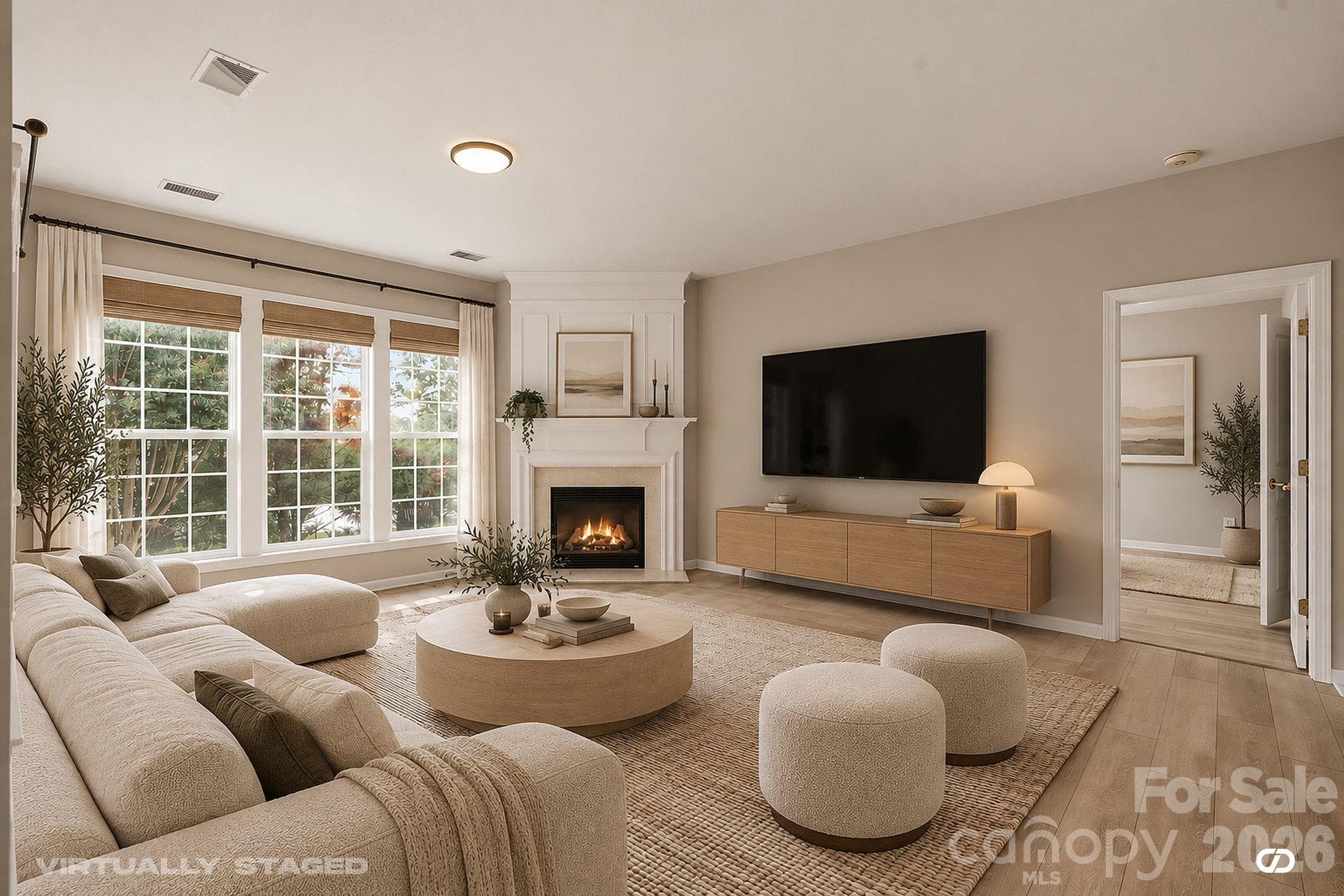 Virtually Staged - 12409 Bobhouse Drive, Charlotte