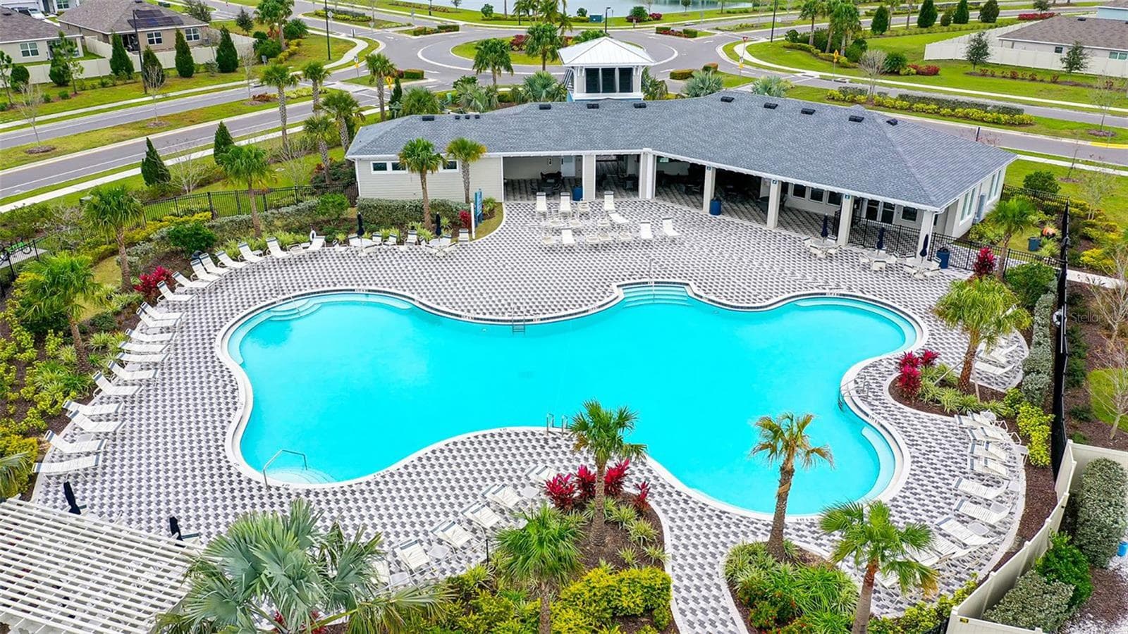 Resort Style Pool at Main Clubhouse - 10016 BIG MARSH TER, PARRISH