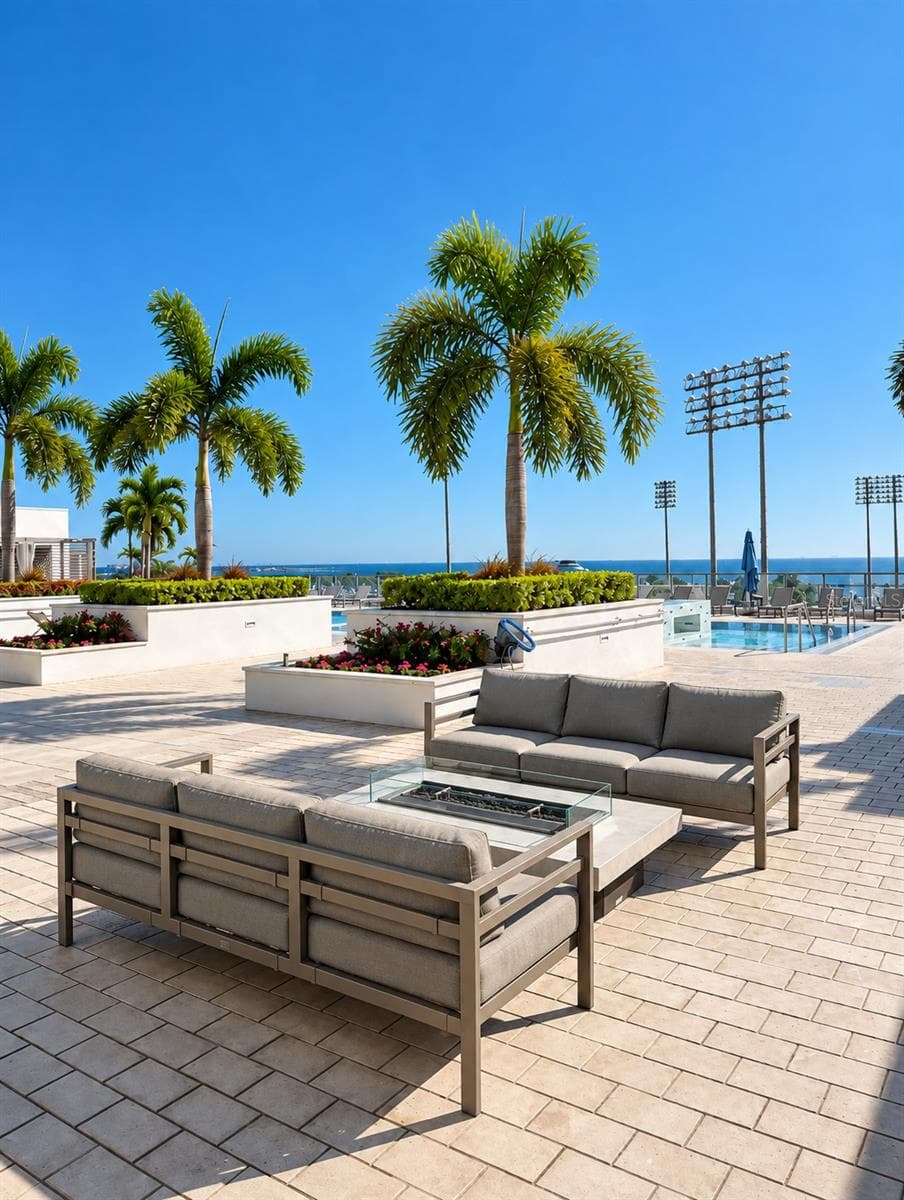 Pool Side Fire Pits - 301 1ST ST S #3104, ST PETERSBURG