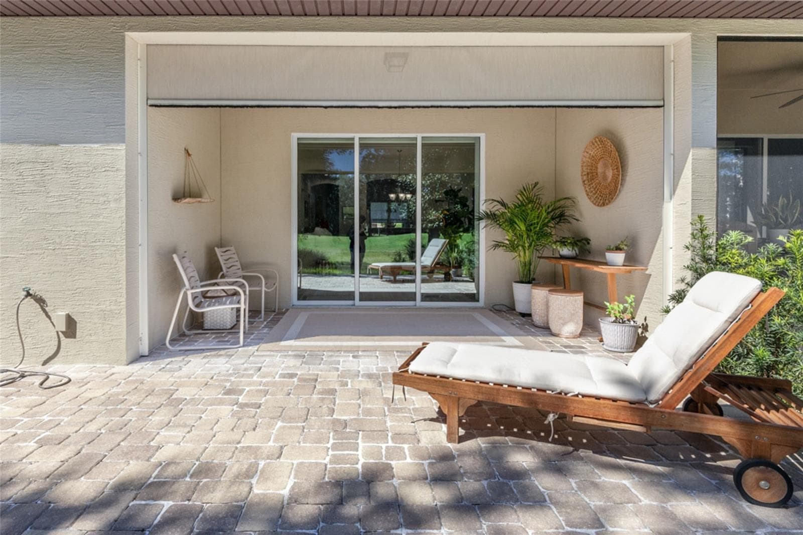 Back Patio With Pavers. - 3245 BAILEY ANN DR, ORMOND BEACH