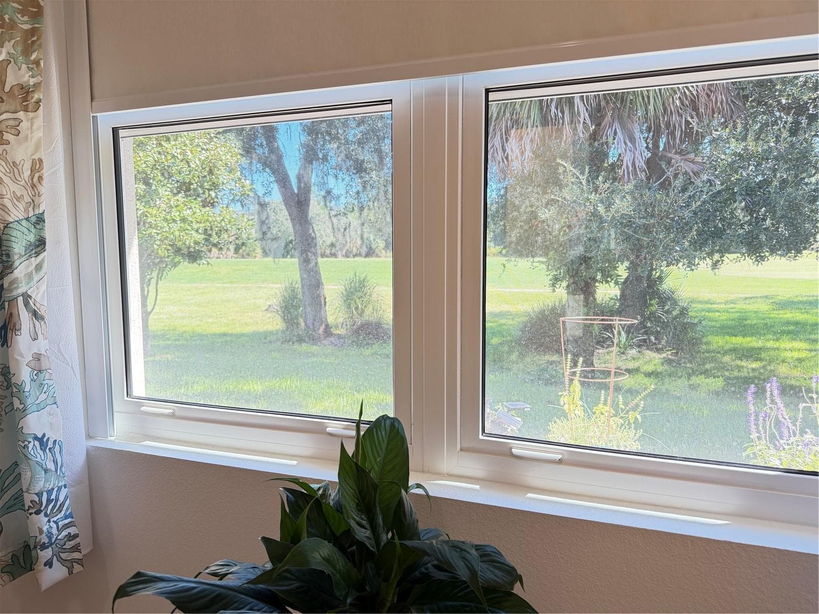 View of Golf Course From Primary Bedroom. - 3245 BAILEY ANN DR, ORMOND BEACH