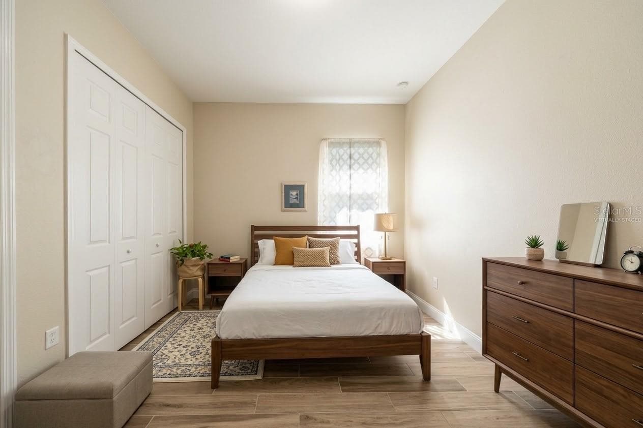 virtually stagedGuest Bedroom. - 3245 BAILEY ANN DR, ORMOND BEACH