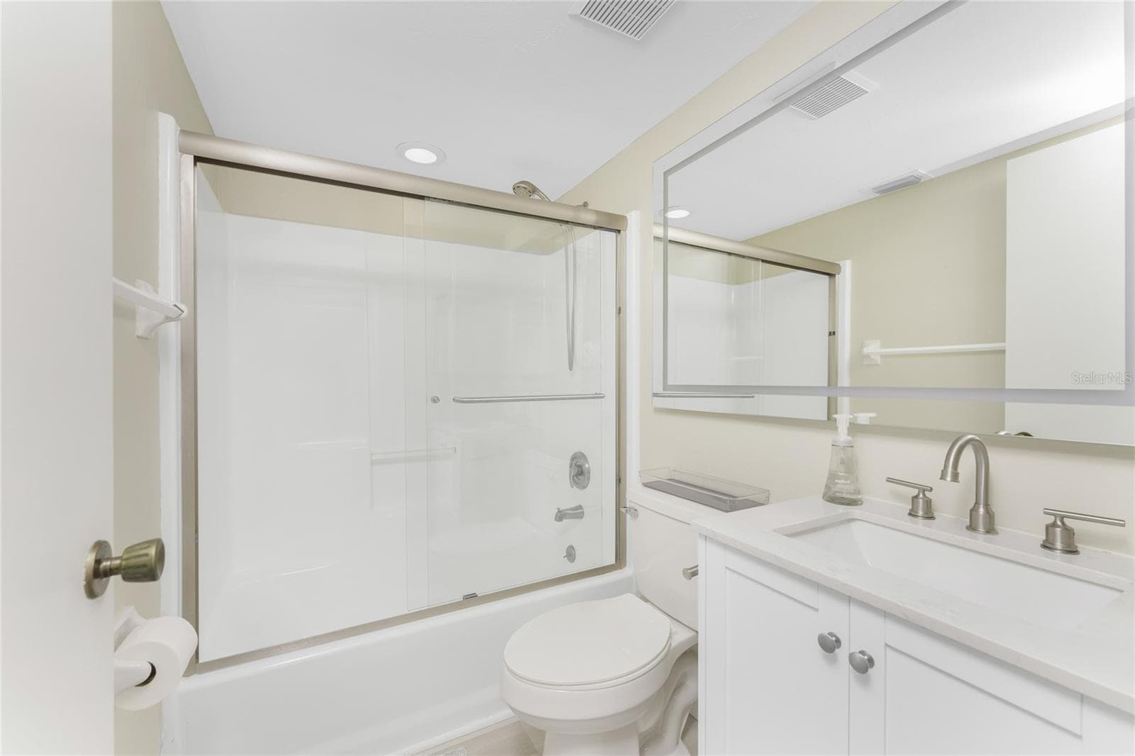 Guest bath is nicely updated also! - 6600 GASPARILLA PINES BLVD ##14-103, ENGLEWOOD